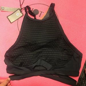 Chestee black sports bra (size 10)